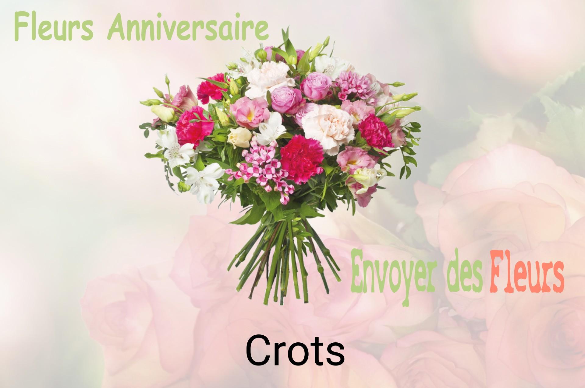 Bouquet de fleurs d’anniversaire livré à Crots